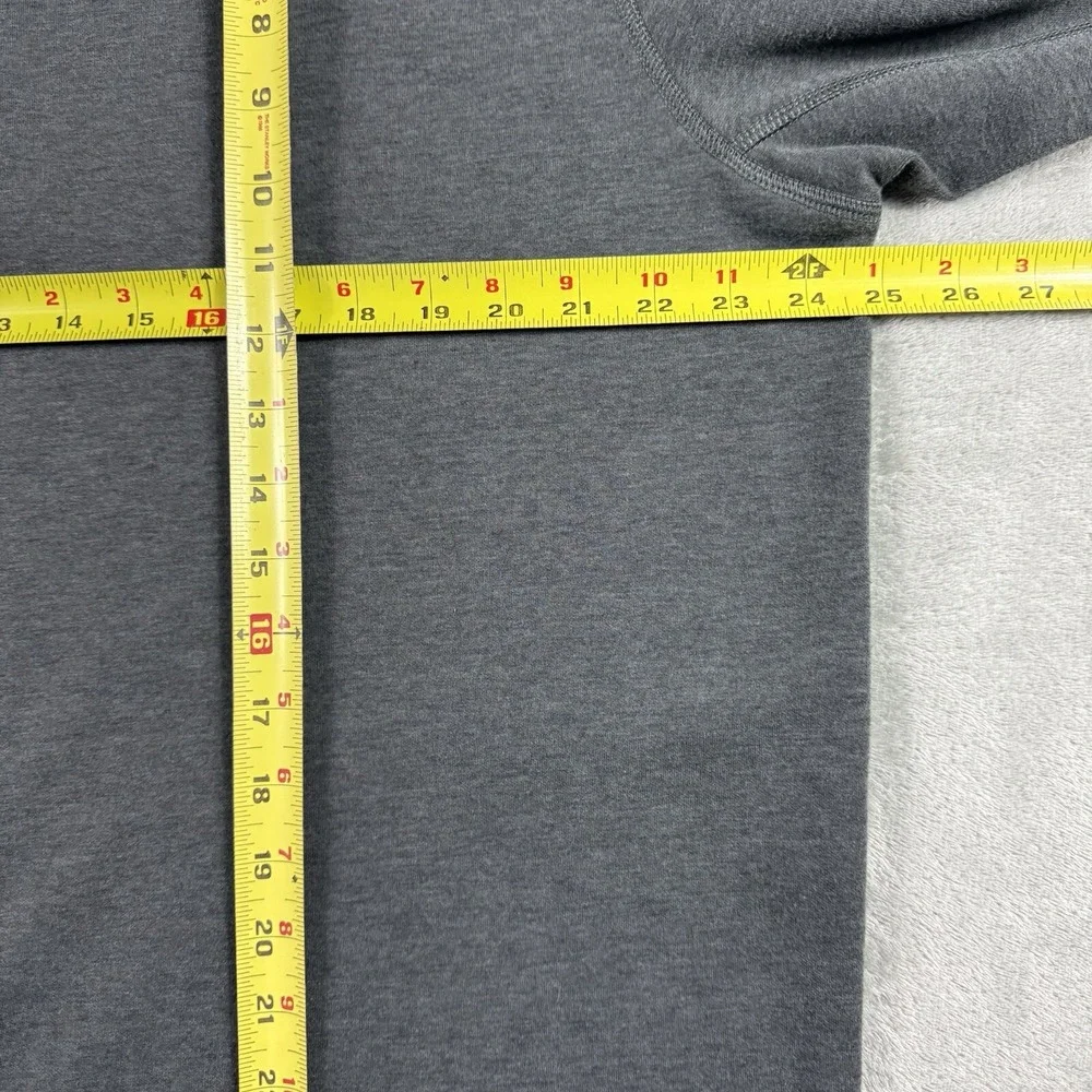 The North Face  1/4 Zip‎ Pullover Men's XL Grey Fleece Mock Neck Jacket Outdoors